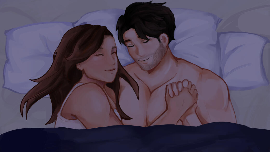 A Late Night Convo Main Menu Screen